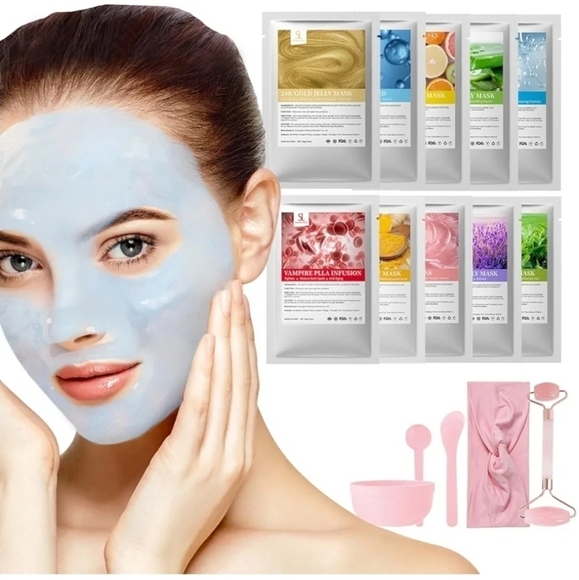 Sharlinge jelly face mask set 10 - Picture 2 of 4